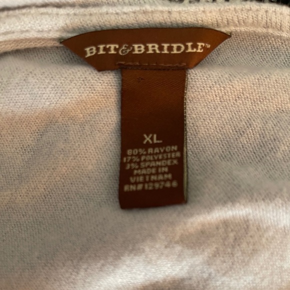 Bit & Bridle Cardigan Sweater - Picture 2 of 7